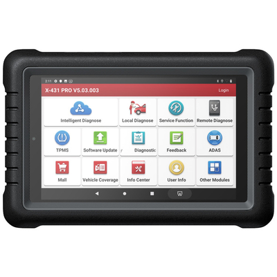 오토모트리즈 스캐너 OBD2 전체 시스템 태블릿 발사 X431 프로스 Ｖ 증상을 나타내는 스캐너