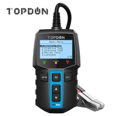 TOPDON 12V 휴대용 전지 테스터 자동차 배터리 시험 진단상 기계